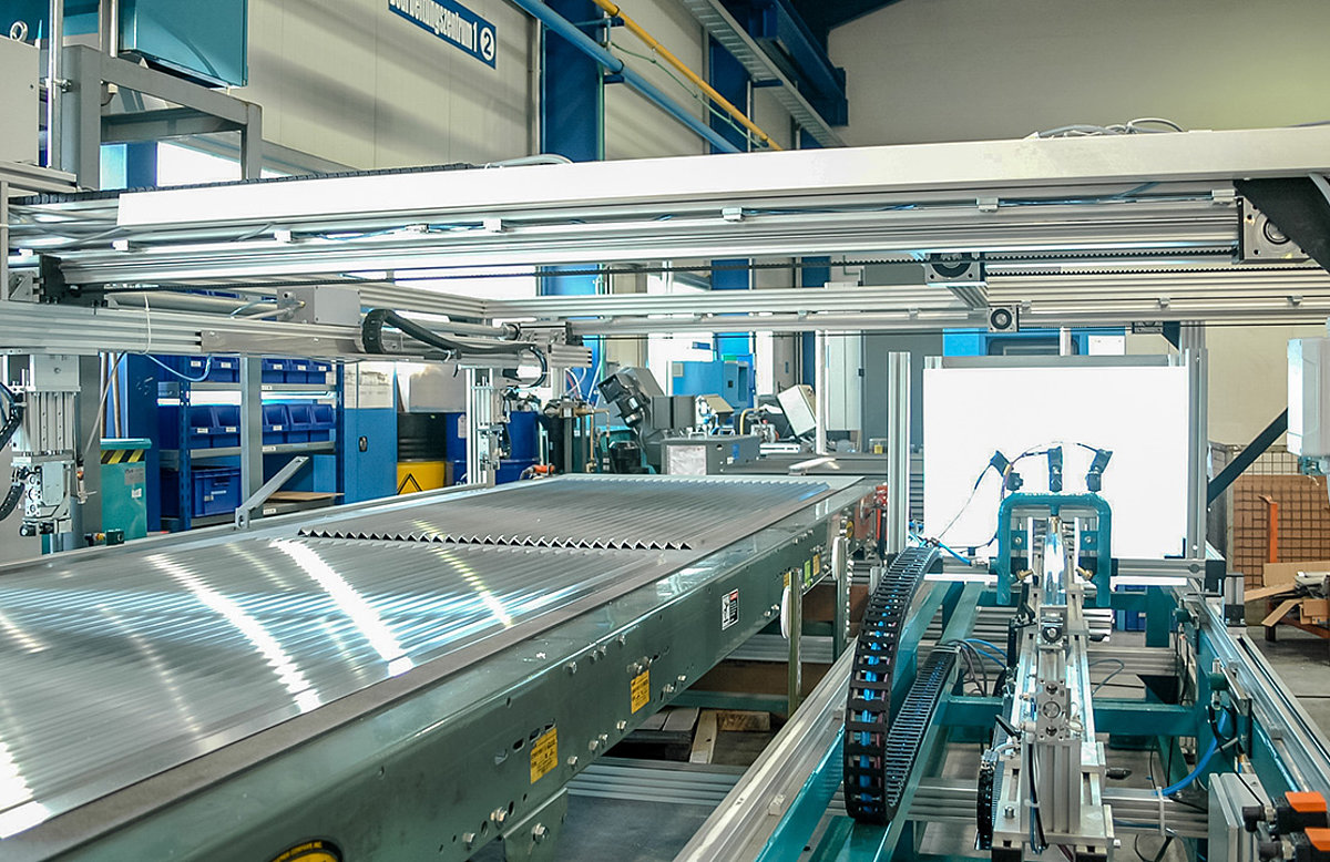 The metal is machined on our state-of-the-art CNC machining lines.